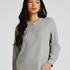Top Waffle Henley, Grey