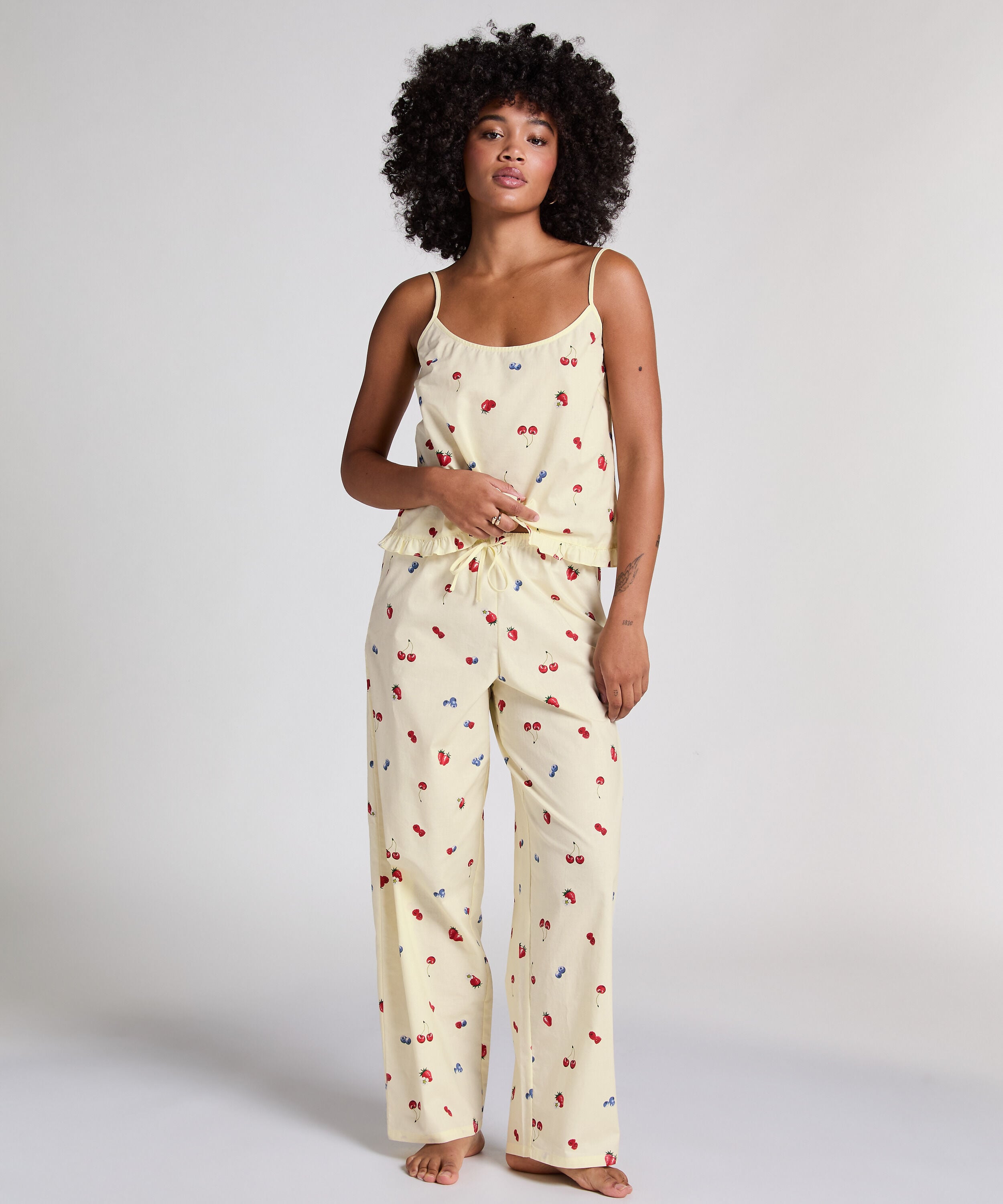 Woven Pants, Yellow Woven Pants, Yellow