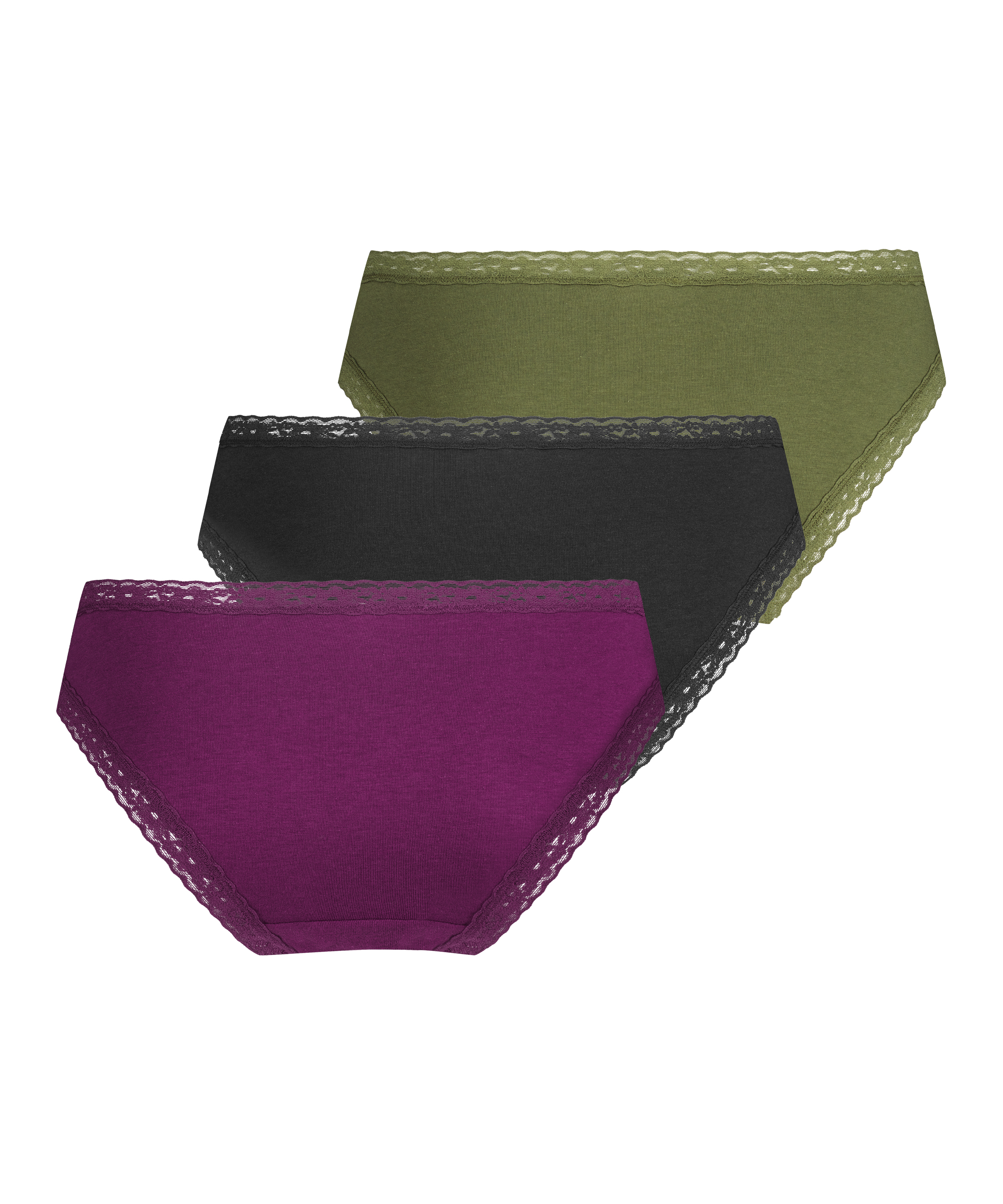 3-Pack Classics Slip, Purple, main