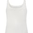 Pointelle Singlet, White