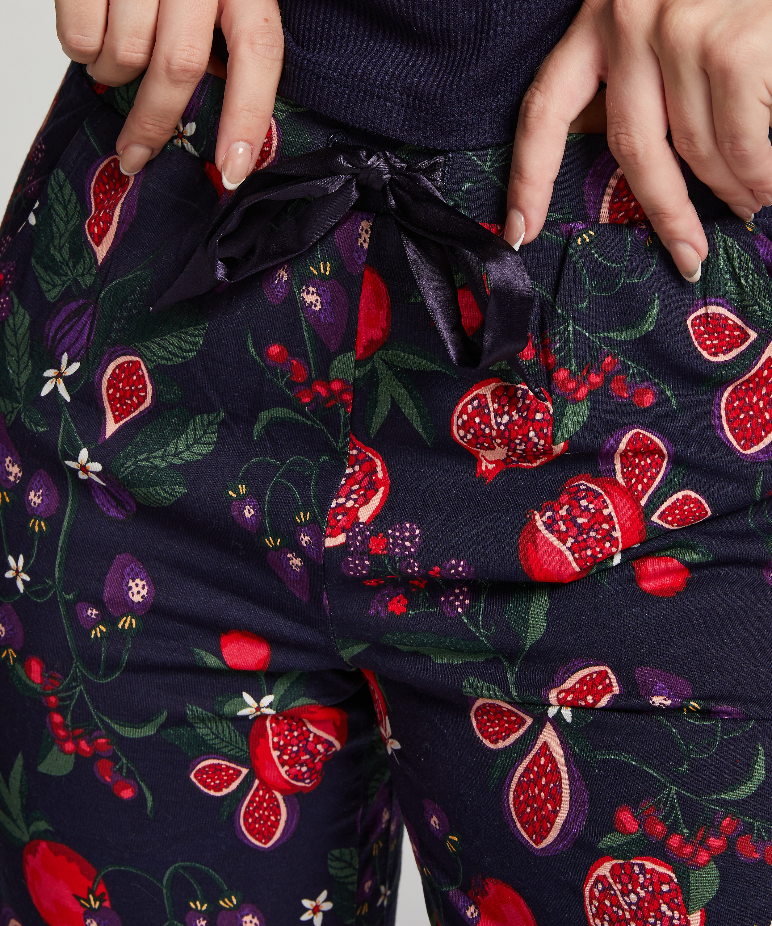 Jersey Pyjama Pants, Blue, main