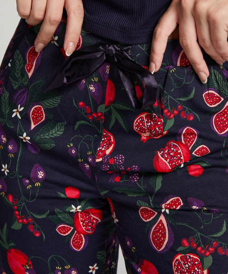 Jersey Pyjama Pants, Blue