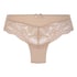 Valencia Brazilian Shorts, Beige