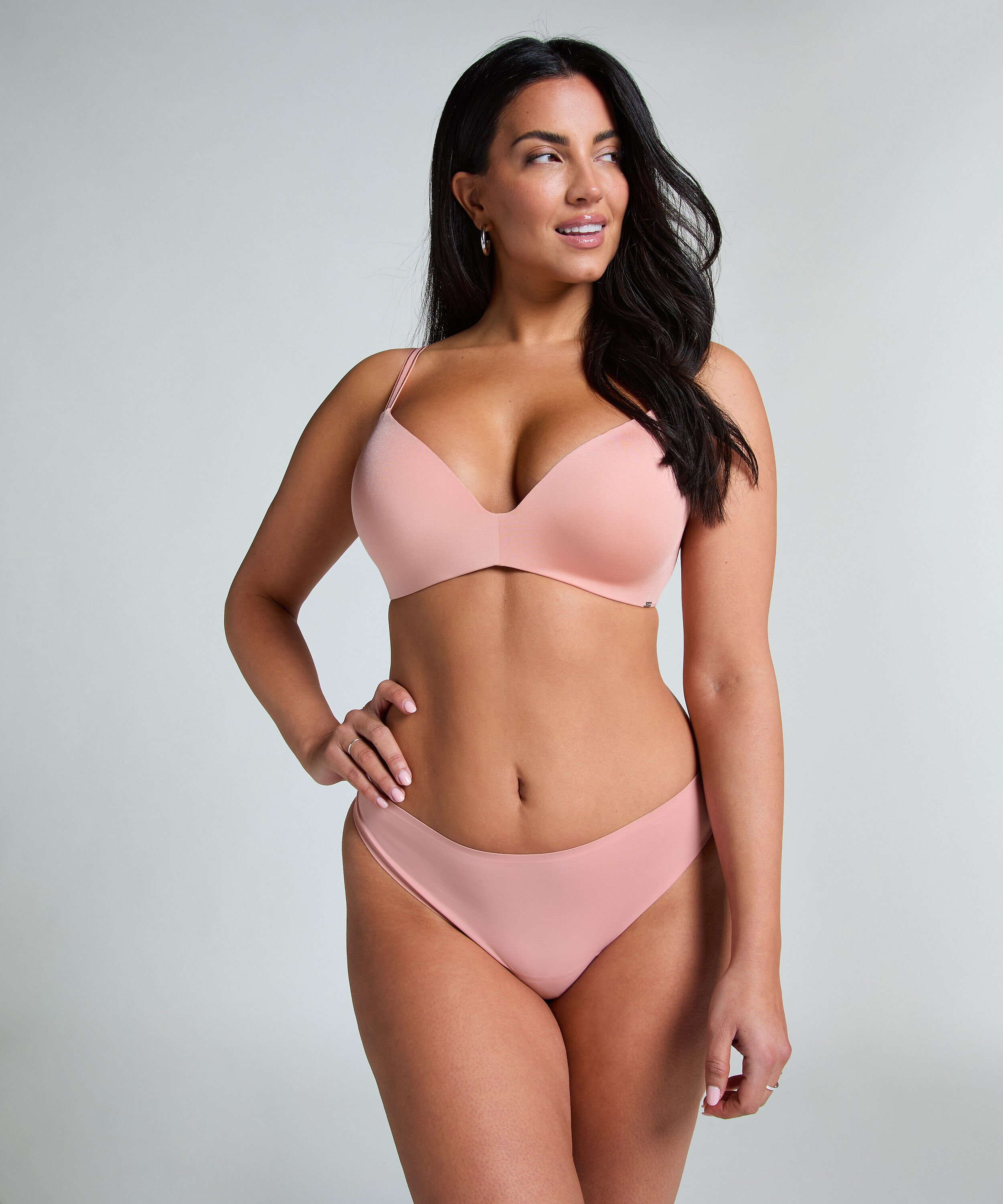 Mona Padded Non-wired Bra, Pink