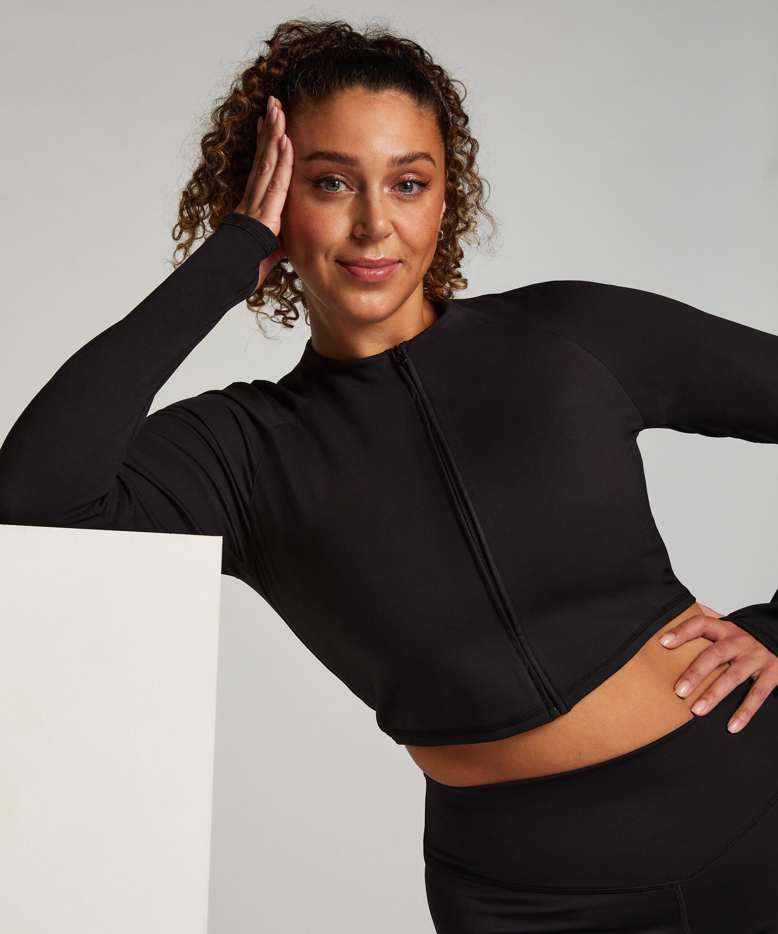 HKMX Sports Jacket, Black