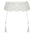 Allegra Suspender belt, White