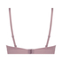Padded Non-Wired Bra, Purple