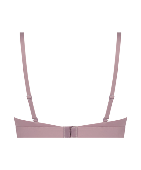 Padded Non-Wired Bra, Purple