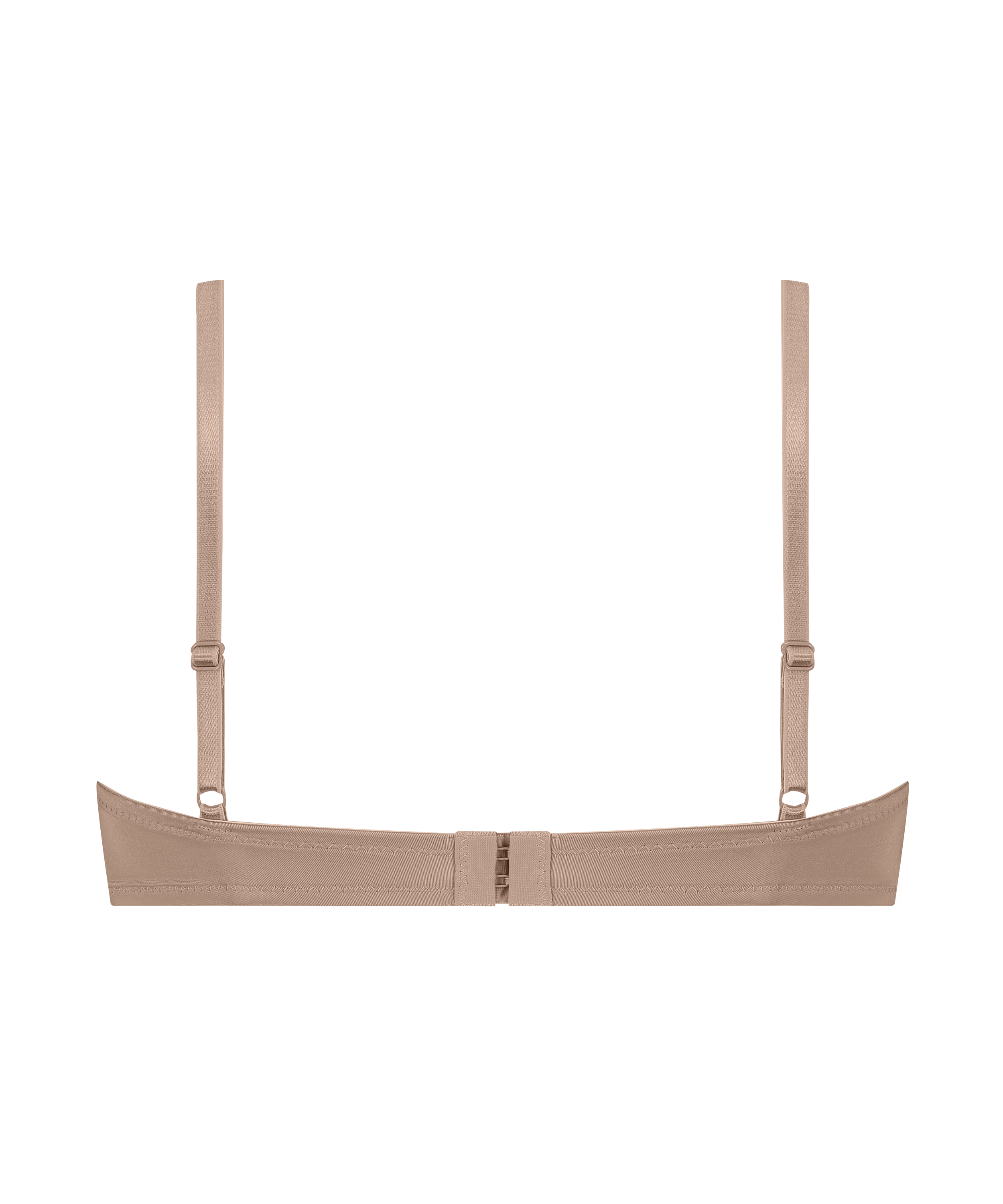 Anya Padded Underwired Bra, Brown, main