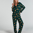Gingerbread Pyjama Set, Green