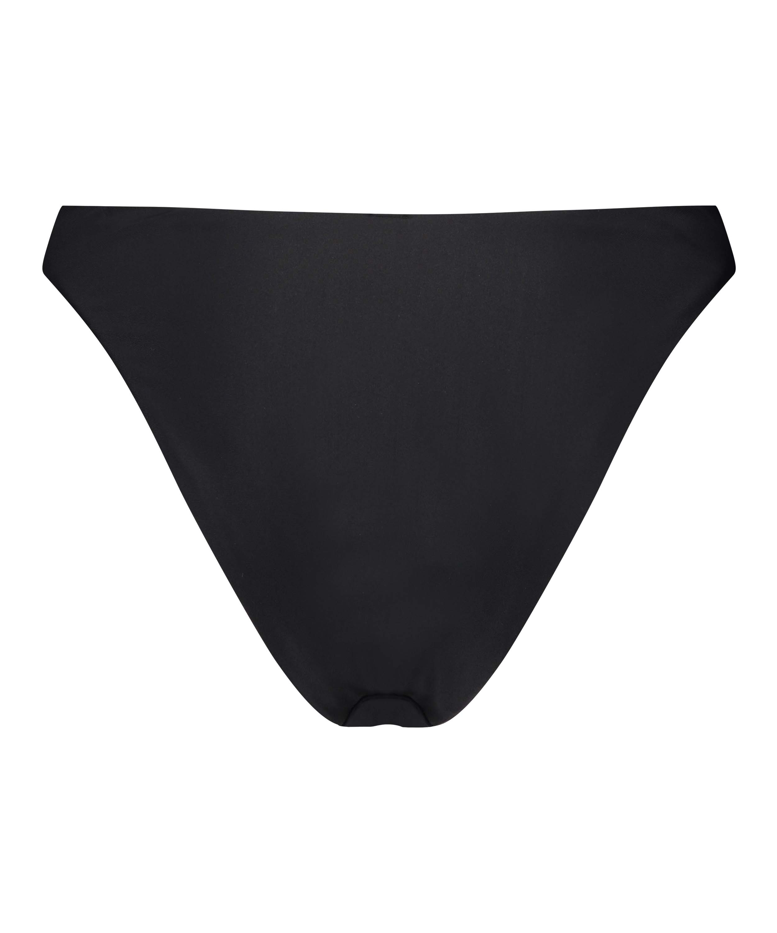 High-cut Rio bikini bottoms HKM x NA-KD, Black, main