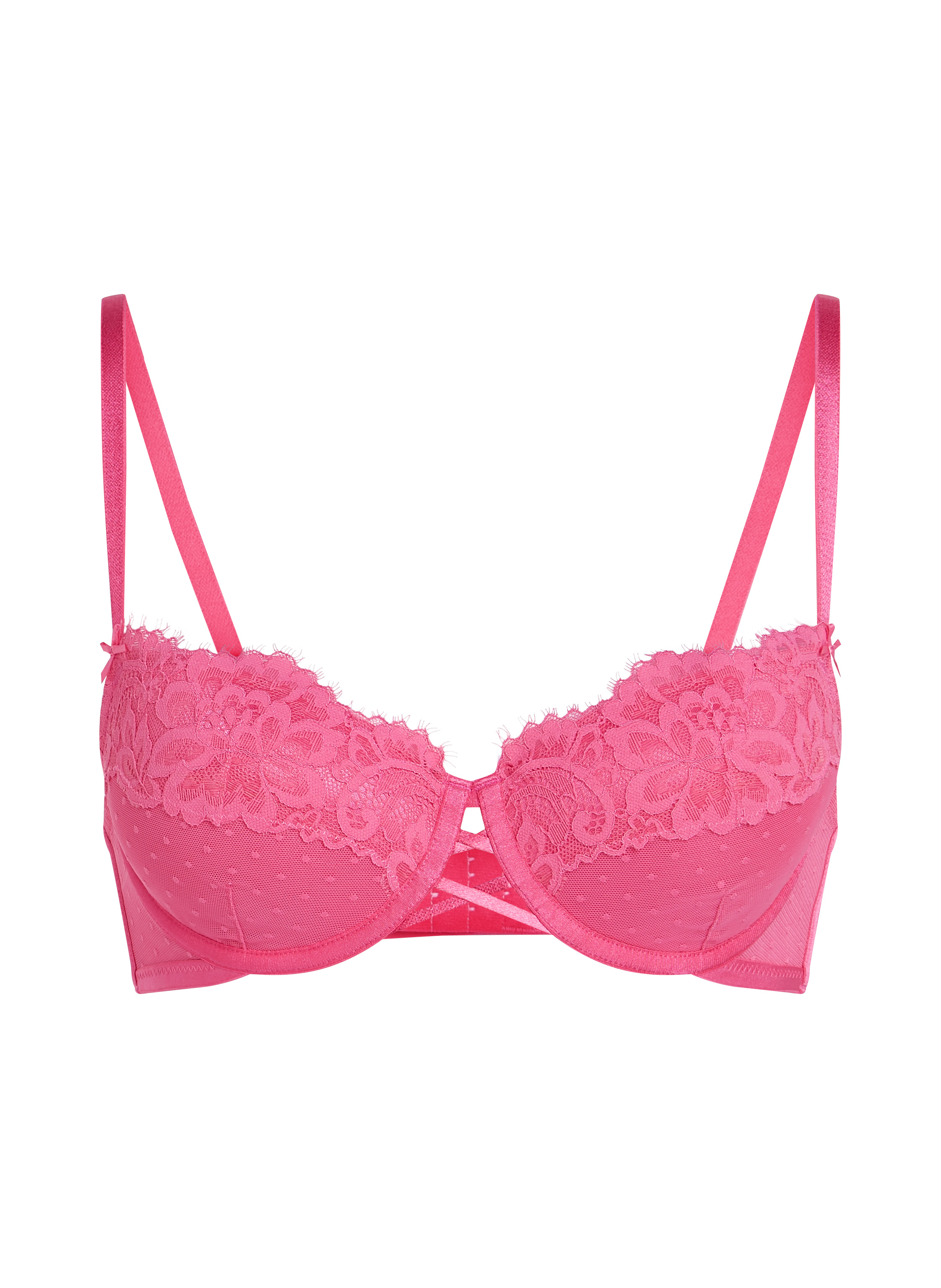 Harmony Padded Underwired Bra, Pink, main