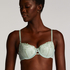 Lillia Padded Underwired Bra, Green