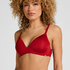 Mona Padded Non-wired Bra, Red