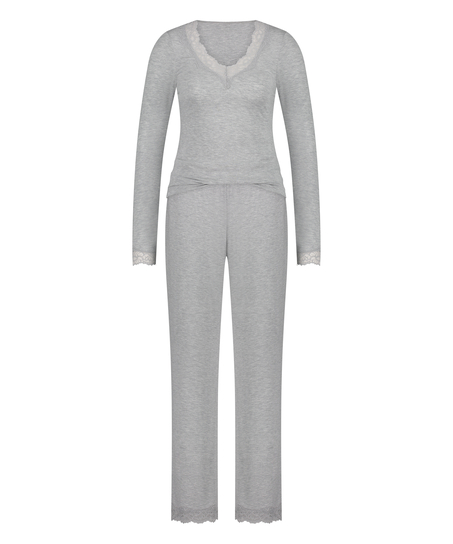 Pajama Set, Grey