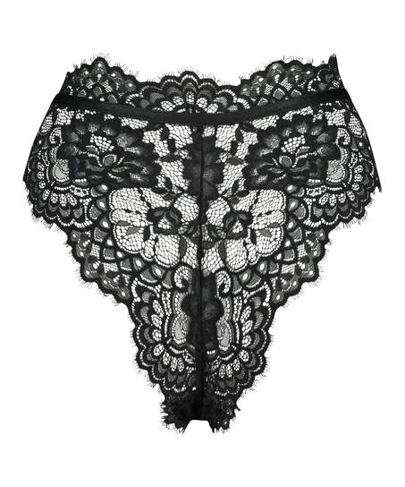 Marilyn high leg Brazilian, Black