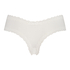 V-shape Mesh Brazilian, White