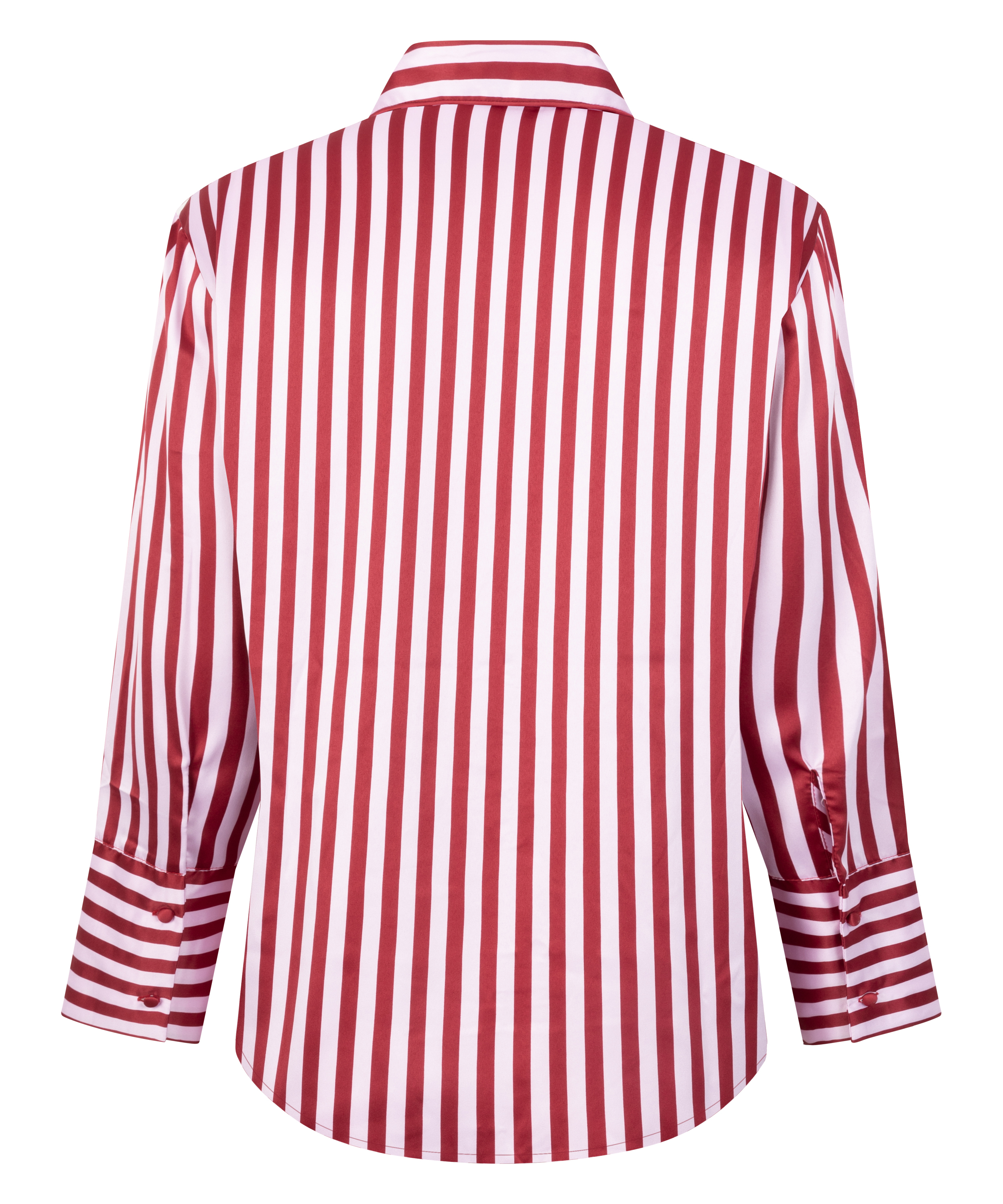 Satin Long-Sleeved Jacket, Pink, main