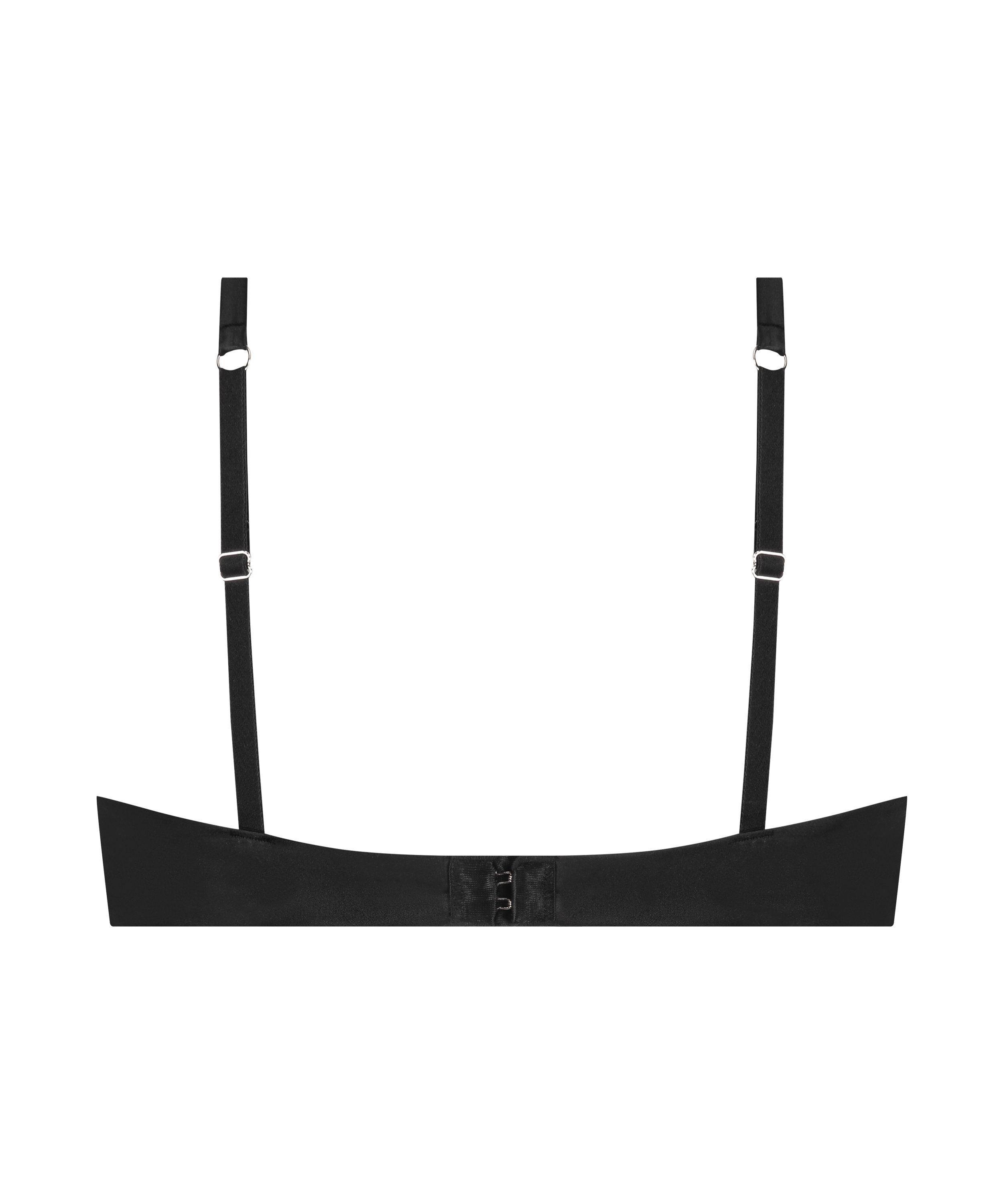 Almendra Non-Padded Underwired Bra, Black, main