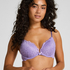 Marine Padded Underwired Push-Up Bra, Purple