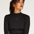 HKMX Long-sleeved sports top, Black
