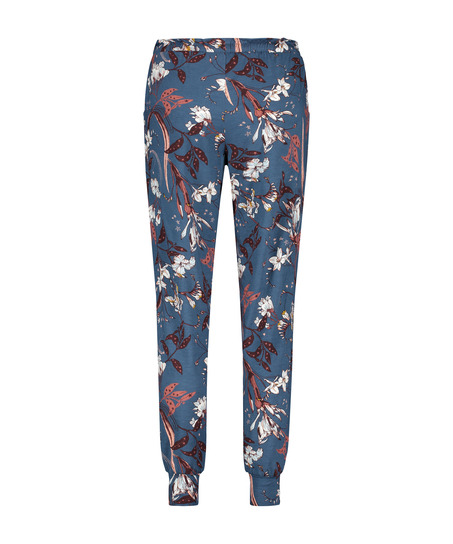 Jersey Pyjama Bottoms, Blue