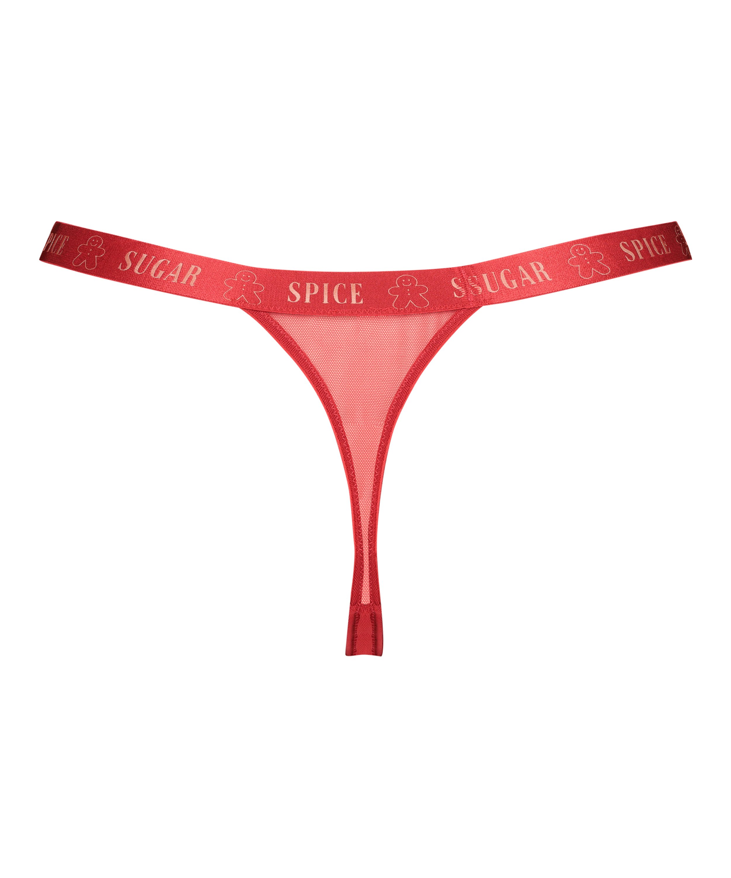 Cinnamon Extra Low Rise Thong, Red, main