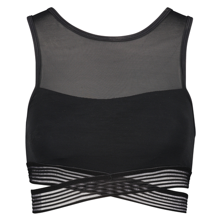 HKMX Sports bra level 1, Black