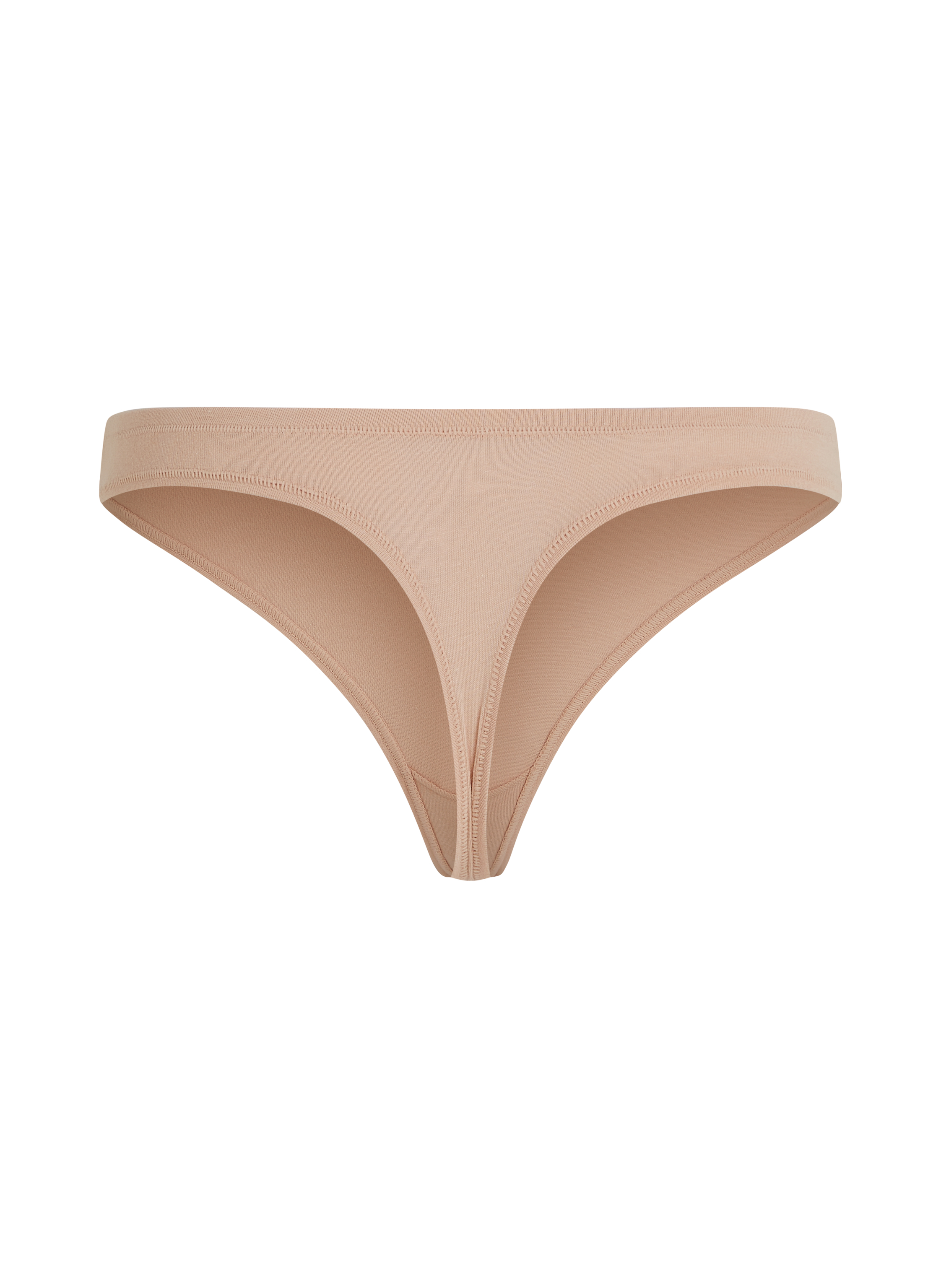 Cotton Kira Thong, Beige, main