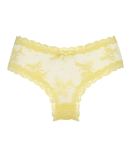 V-shape Mesh Brazilian, Yellow