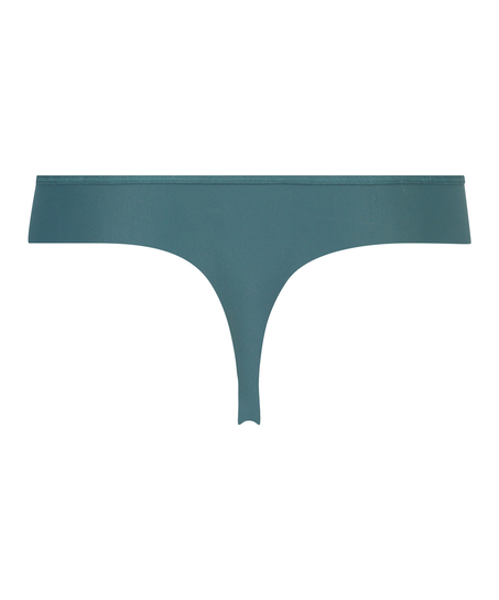 Stripe Invisible Thong, Blue