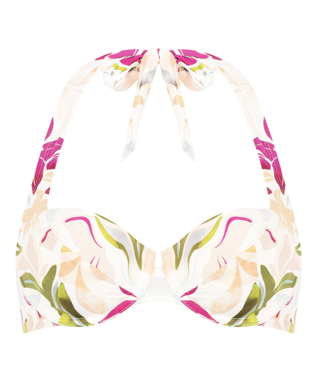 Ayanna Non-Padded Underwired Bikini Top, White