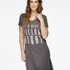 Nightshirt V-neck, Grey