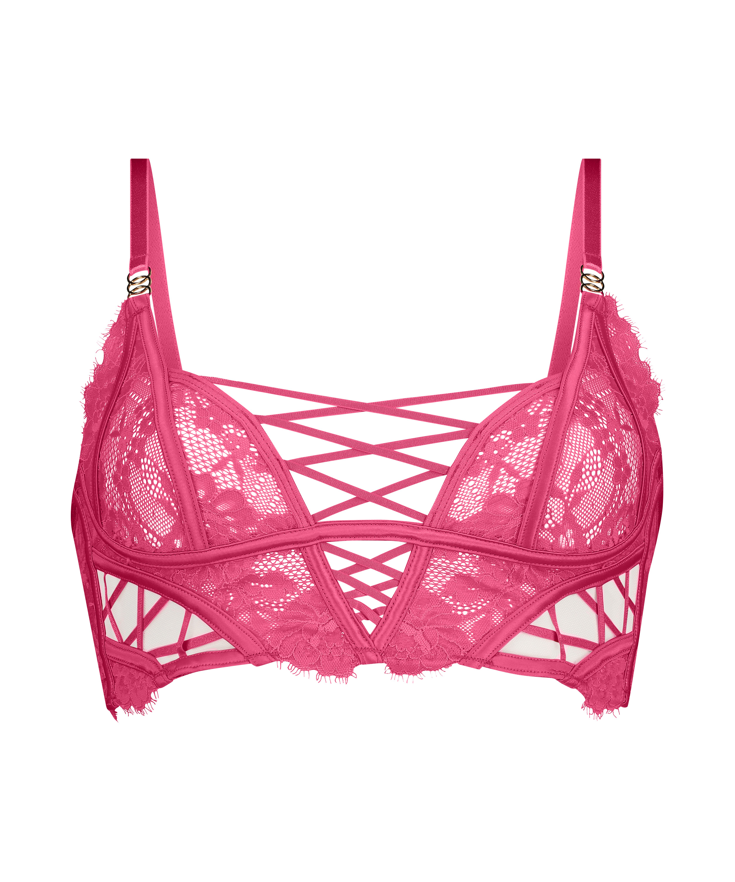 Loretta Bralette, Pink, main