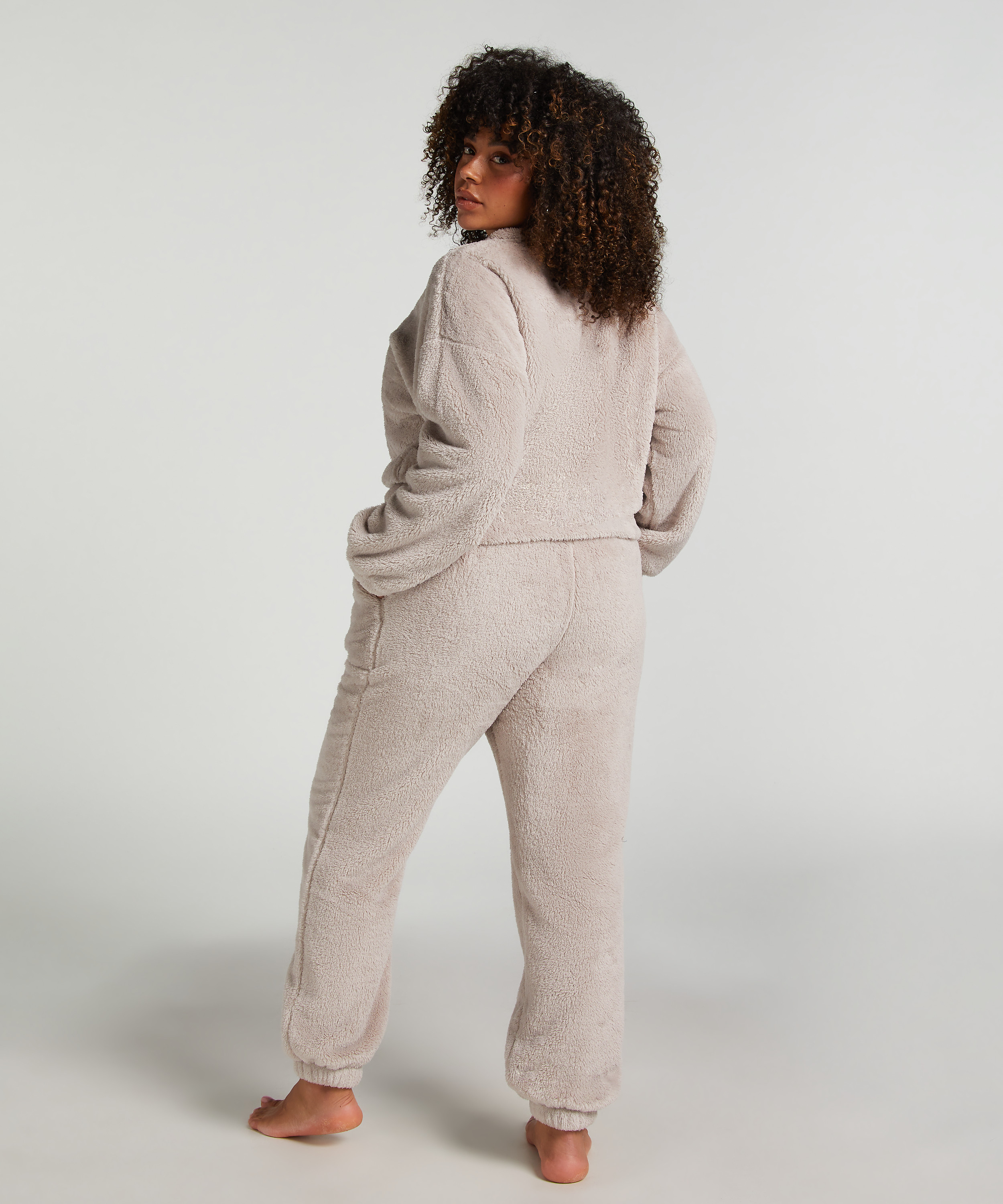 Snuggle Fleece Joggers, Grey, main