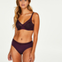 Nina Non-Padded Underwired Minimizer Bra, Purple