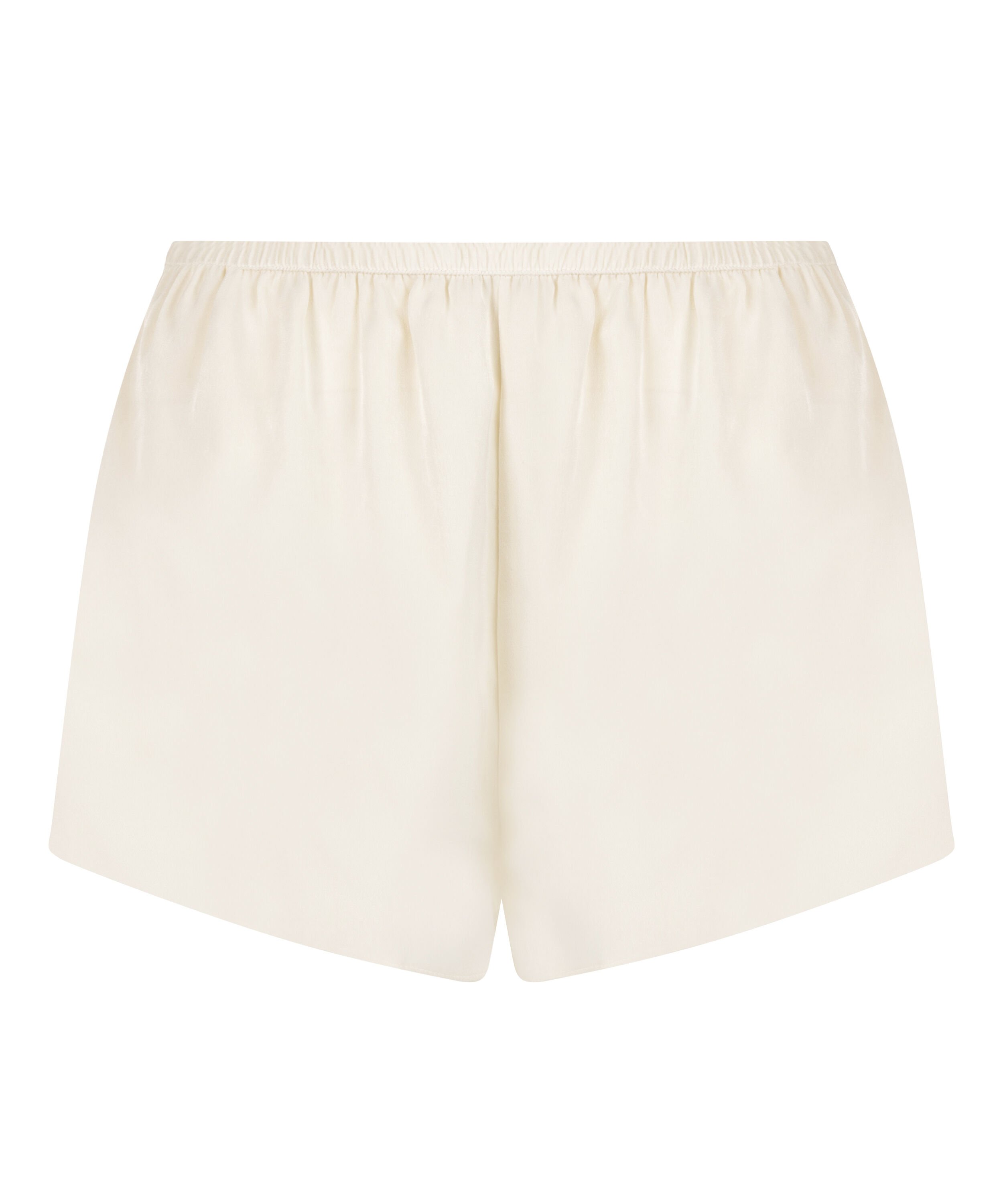 Short Satin Minimal, White