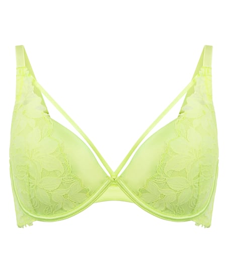 Ingrid Padded Underwired Bra, Green