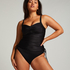 Luxe Shaping Tankini, Black