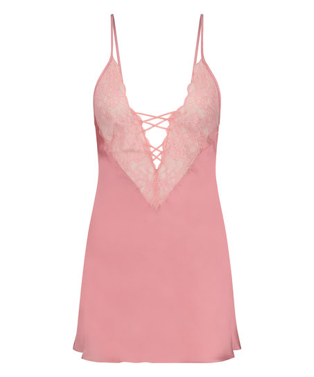 Kae Slip Dress, Pink