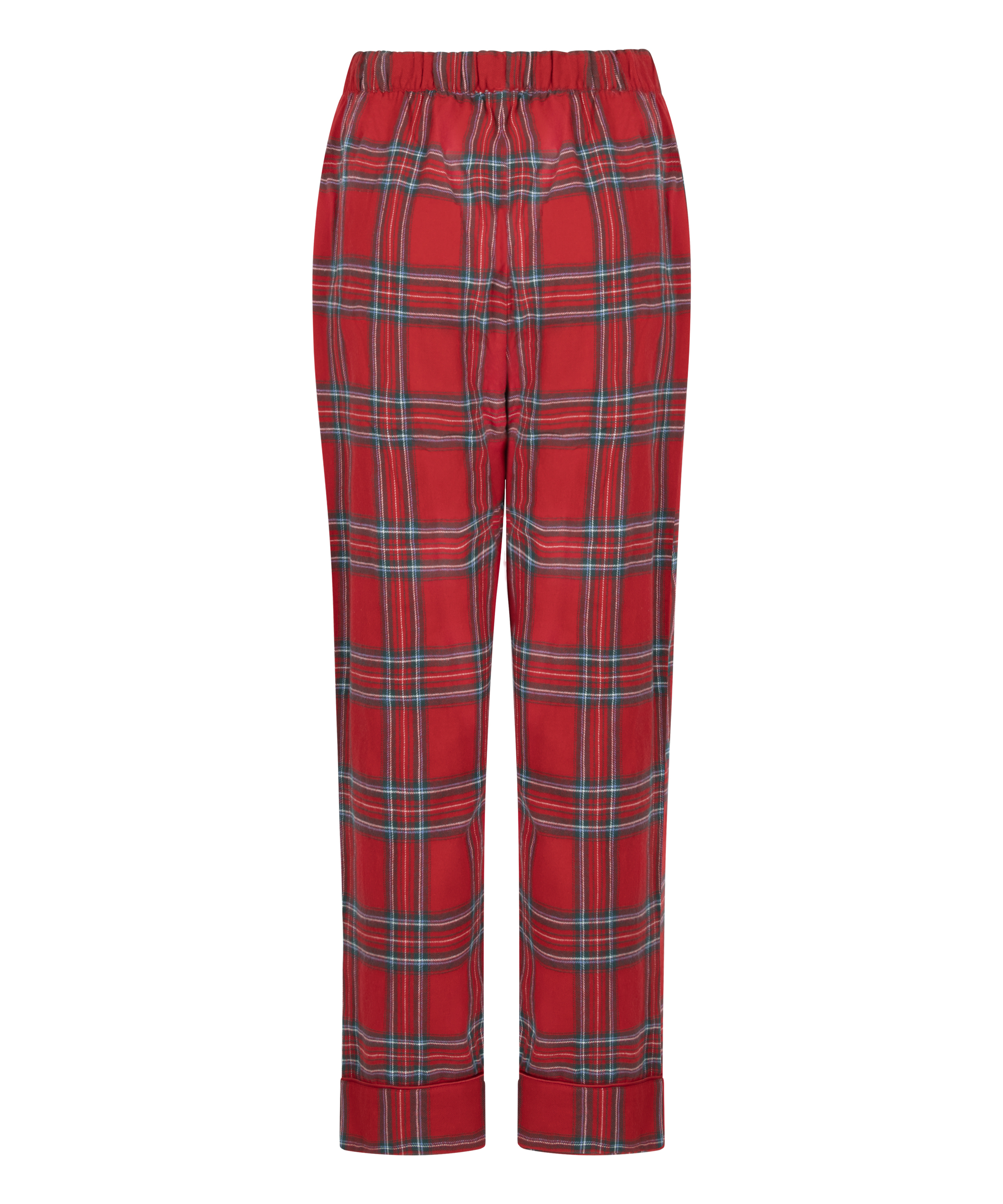 Petite Flannel Pyjama Pants, Red, main