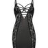 Sosha Padded Underwired Slip Dress, Black
