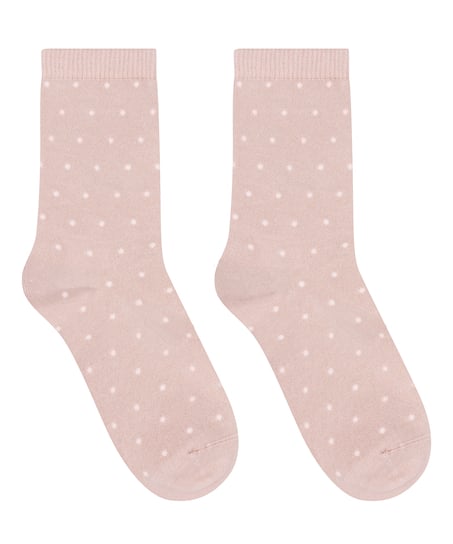 Modal Crew Socks, Pink