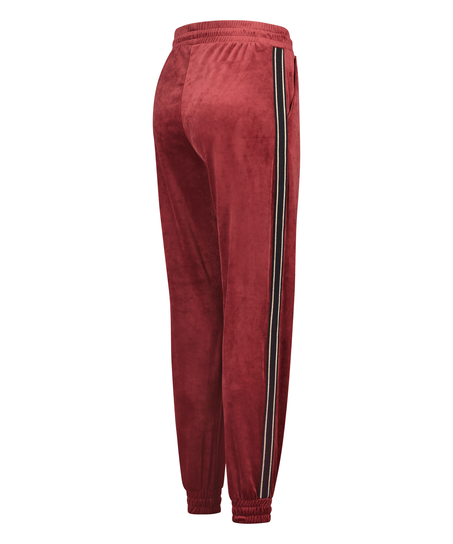 HKMX Sport pants Velours, Red