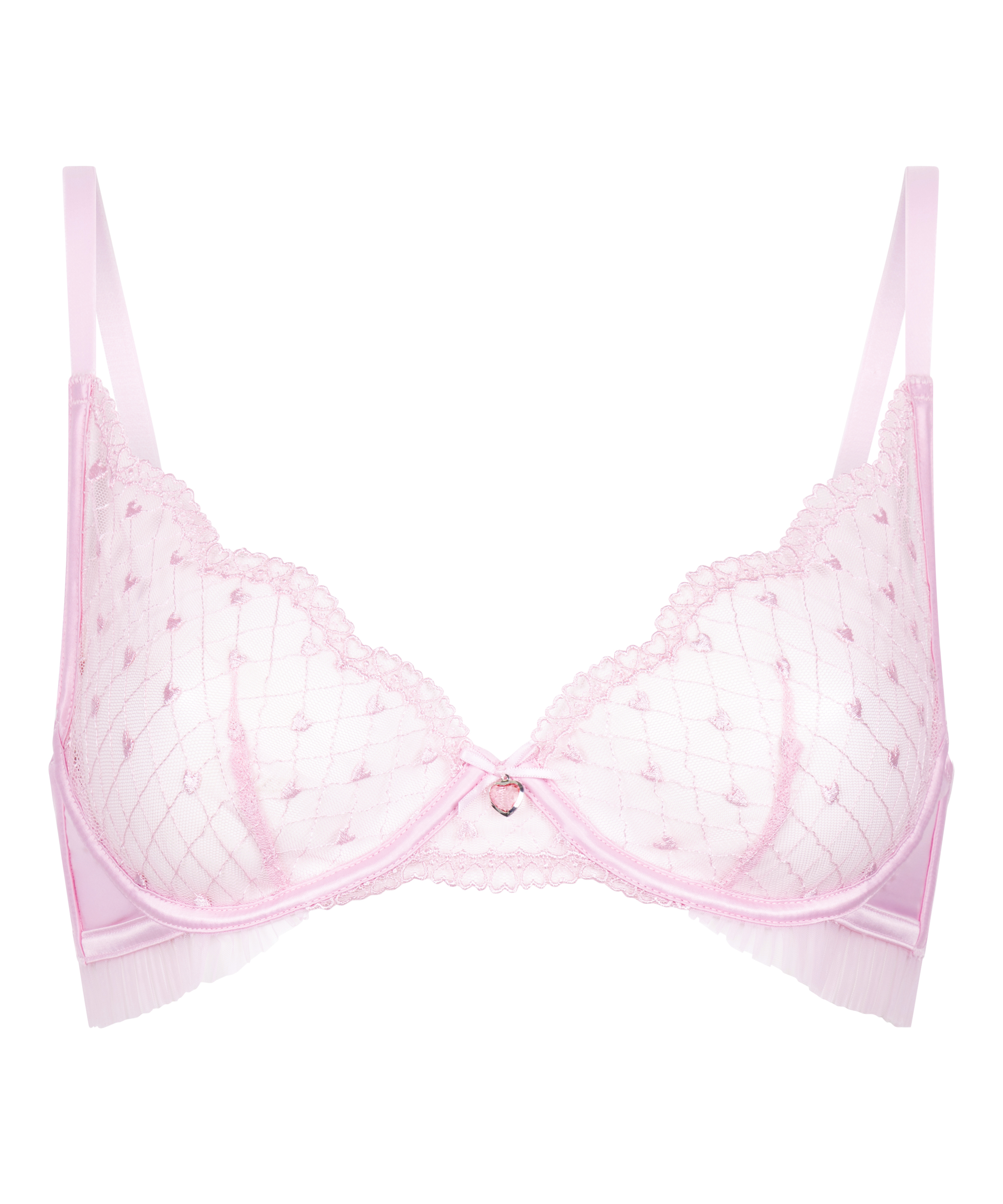 Cordelie Non-Padded Underwired Bra, Pink, main