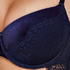 Chase Padded Underwired Bra Rebecca Mir, Blue