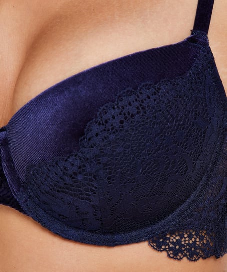 Chase Padded Underwired Bra Rebecca Mir, Blue