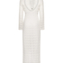 Crochet Maxi Dress, White