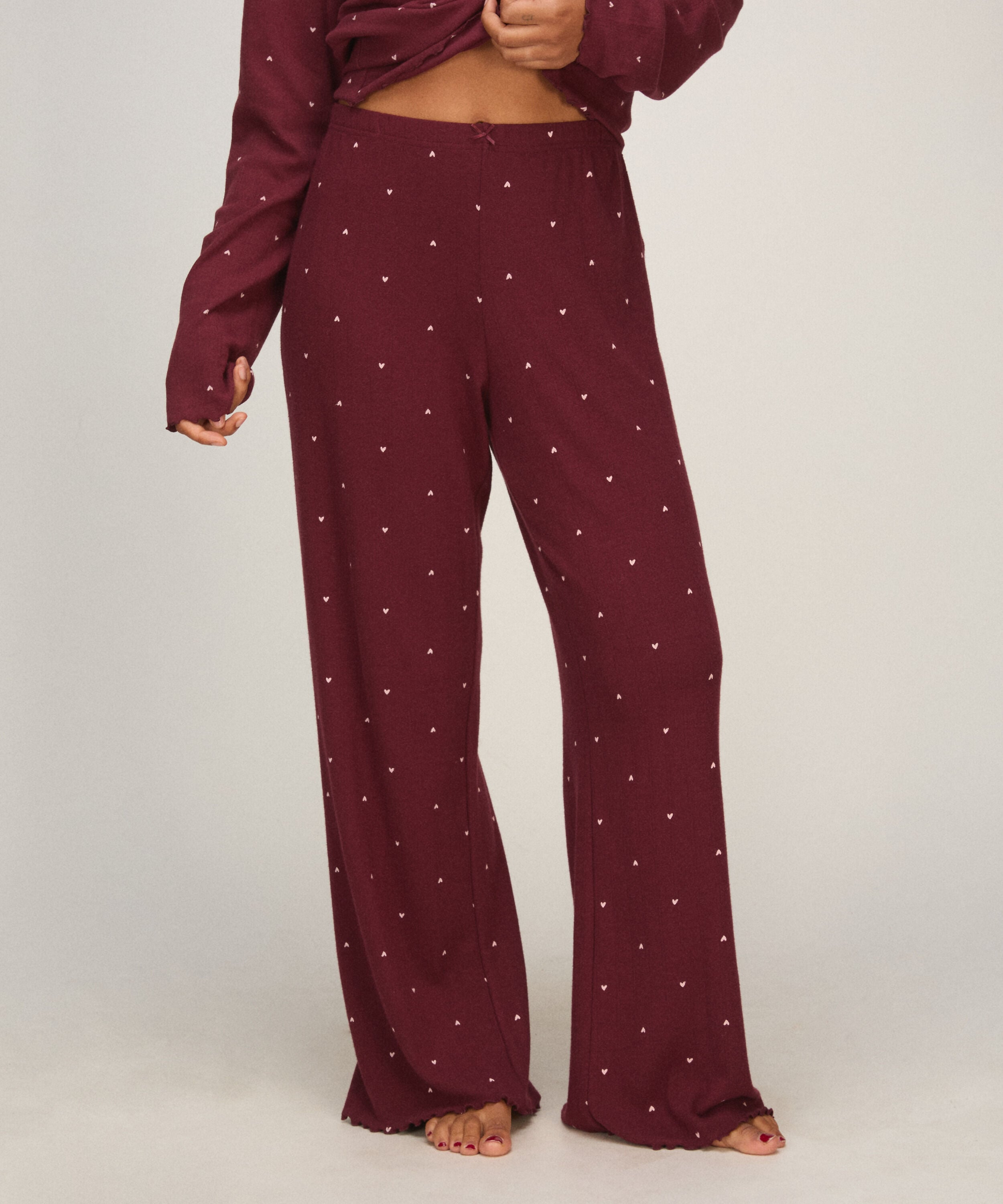 Pants Loose Pointelle