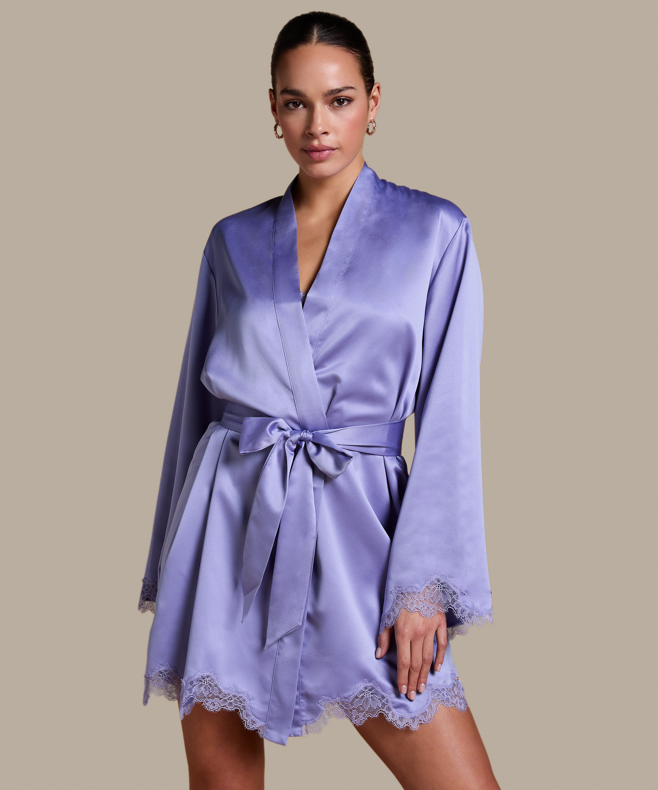 Sophia Kimono, Purple